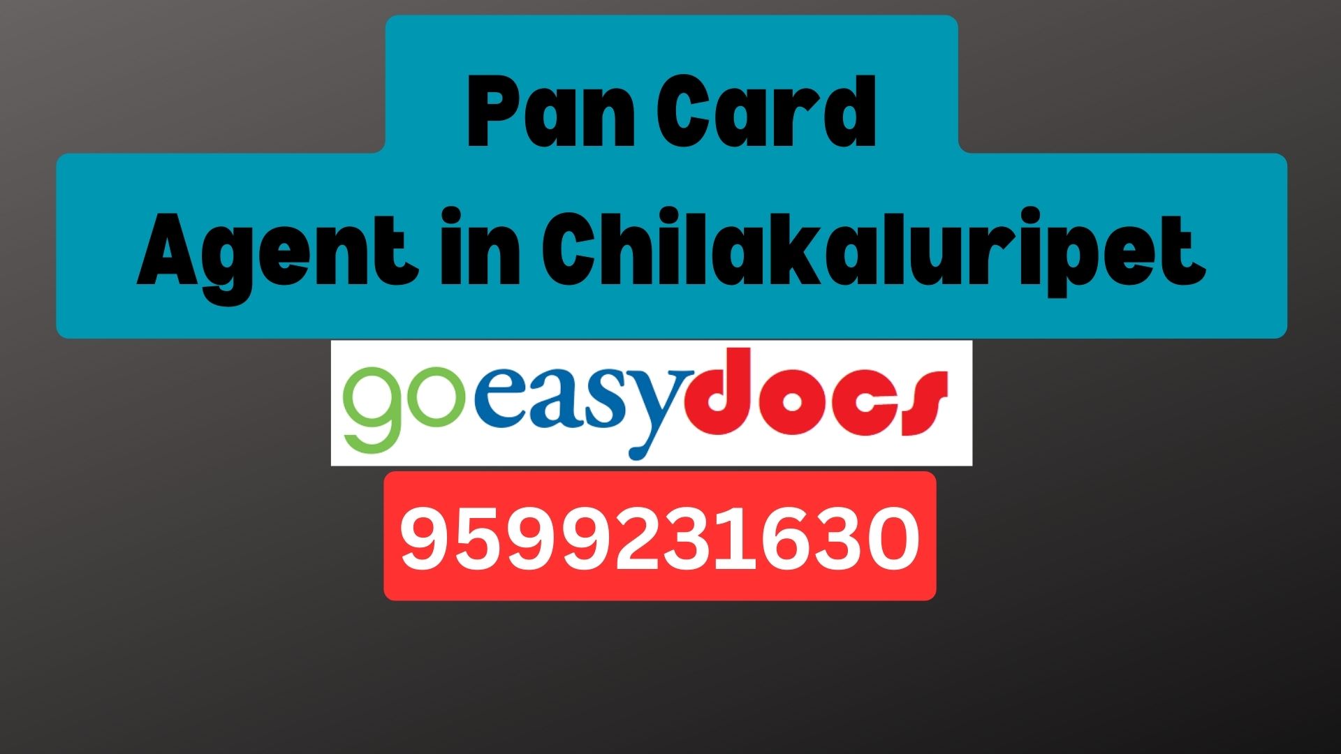 Pan Card Agent Consultant in Chilakaluripet 8851415812