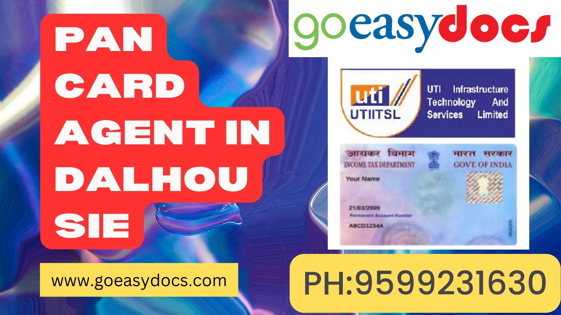 Pan Card Agent Consultant in Dalhousie 8851415812