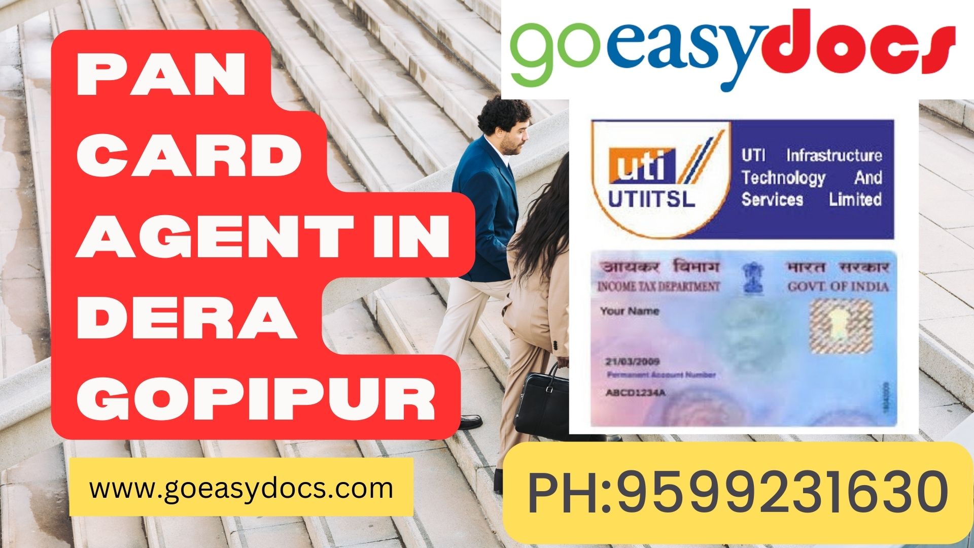 Pan Card Agent Consultant in Dera Gopipur 8851415812