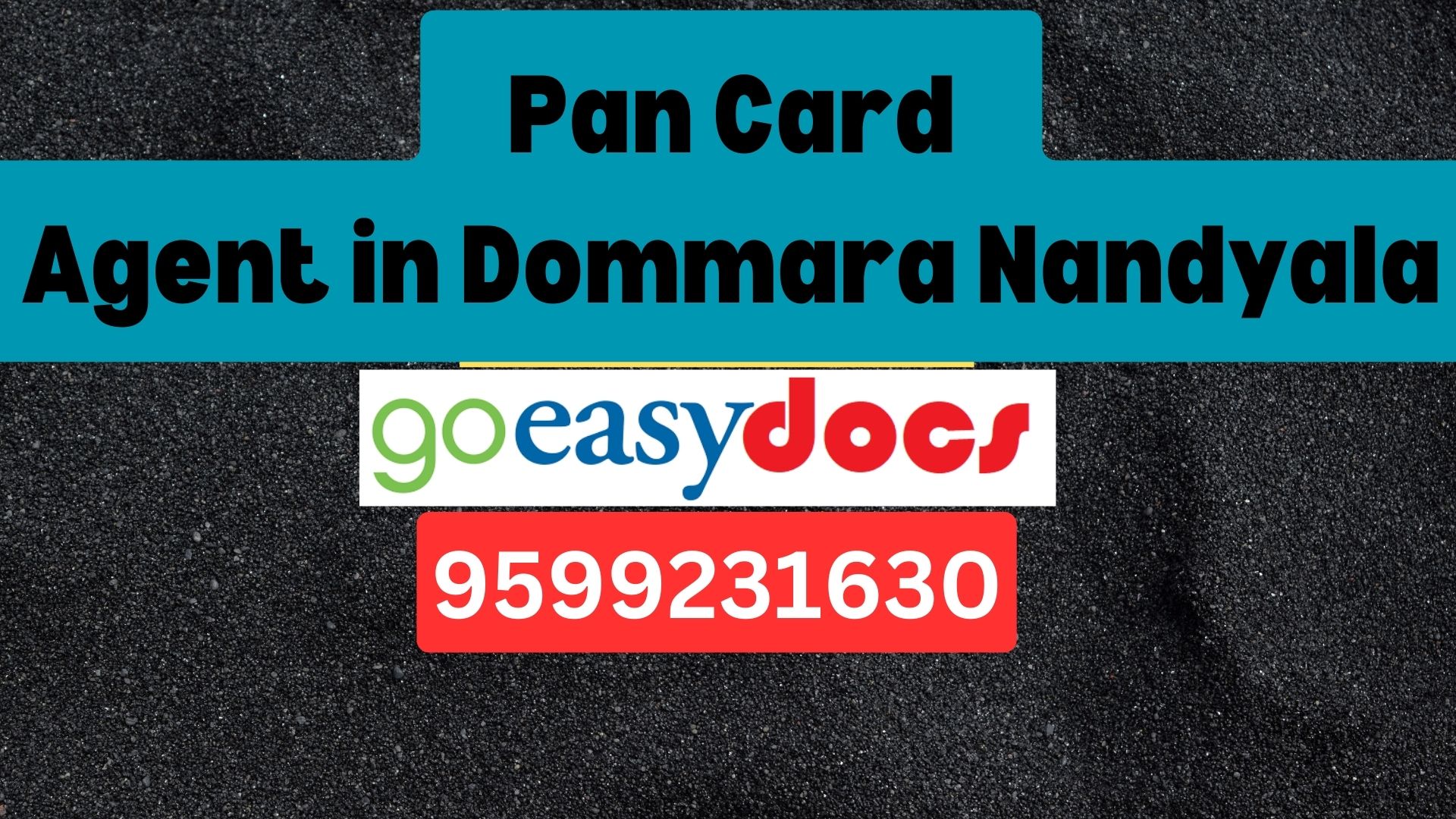 Pan Card Agent Consultant in Dommara Nandyala  8851415812