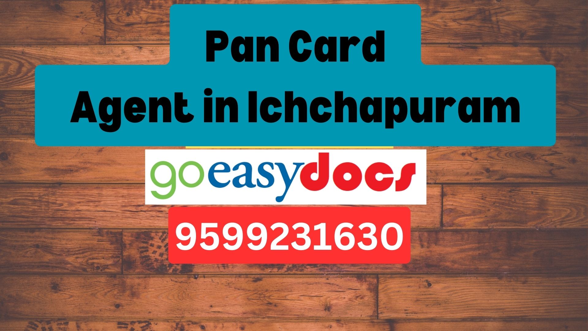 Pan Card Agent Consultant in Ichchapuram 8851415812