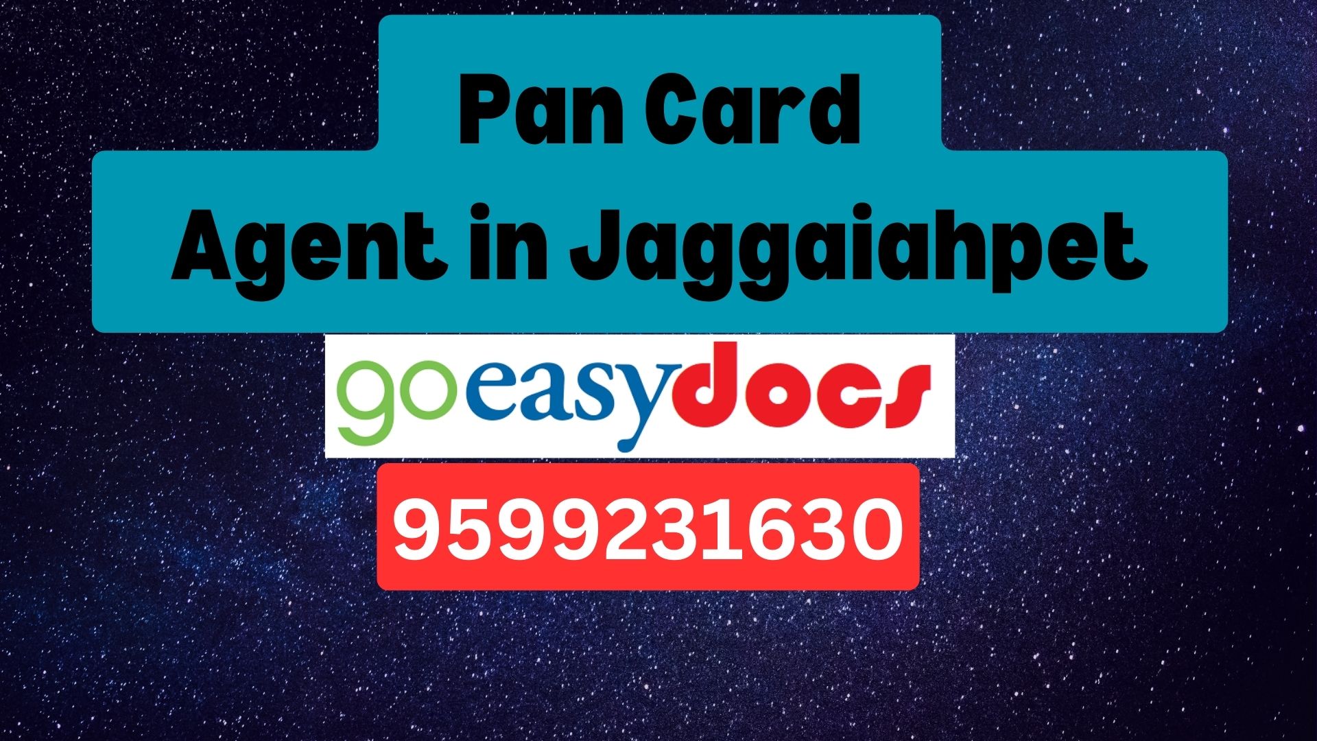 Pan Card Agent Consultant in Jaggaiahpet  8851415812