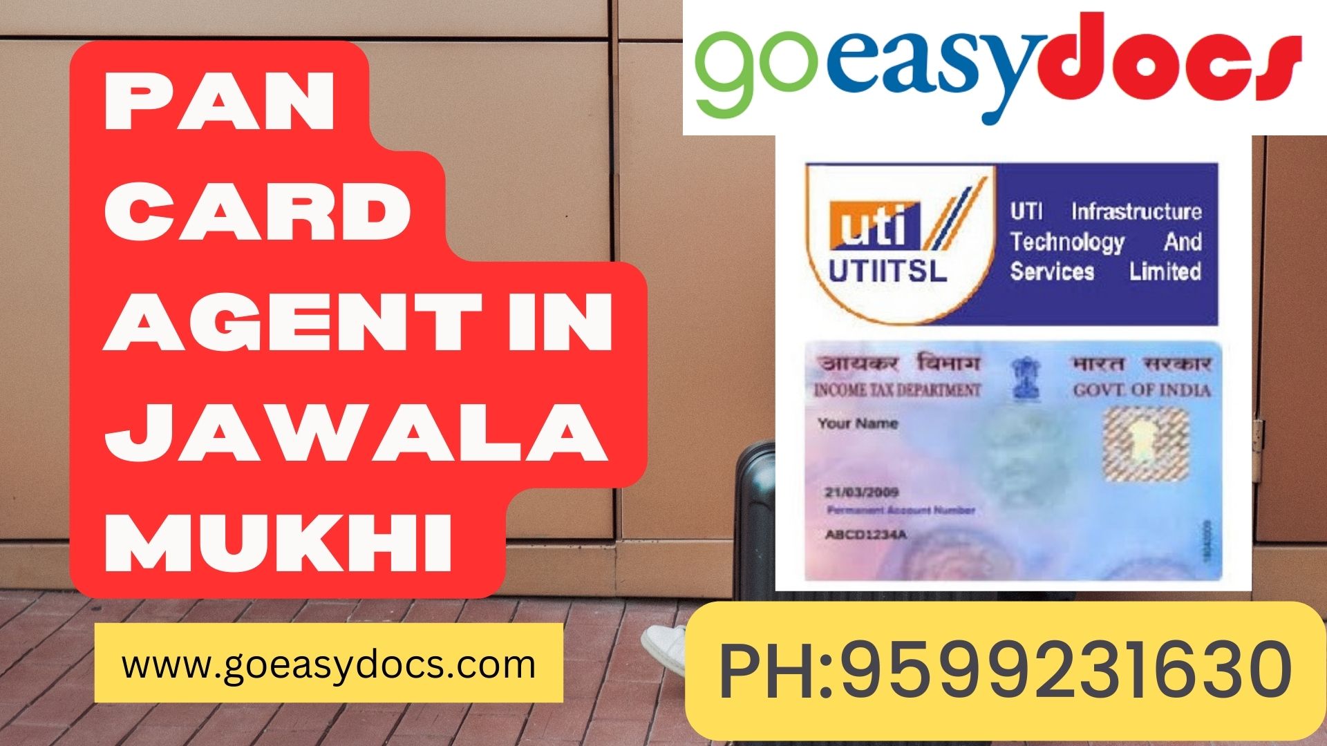 Pan Card Agent Consultant in Jawalamukhi 8851415812