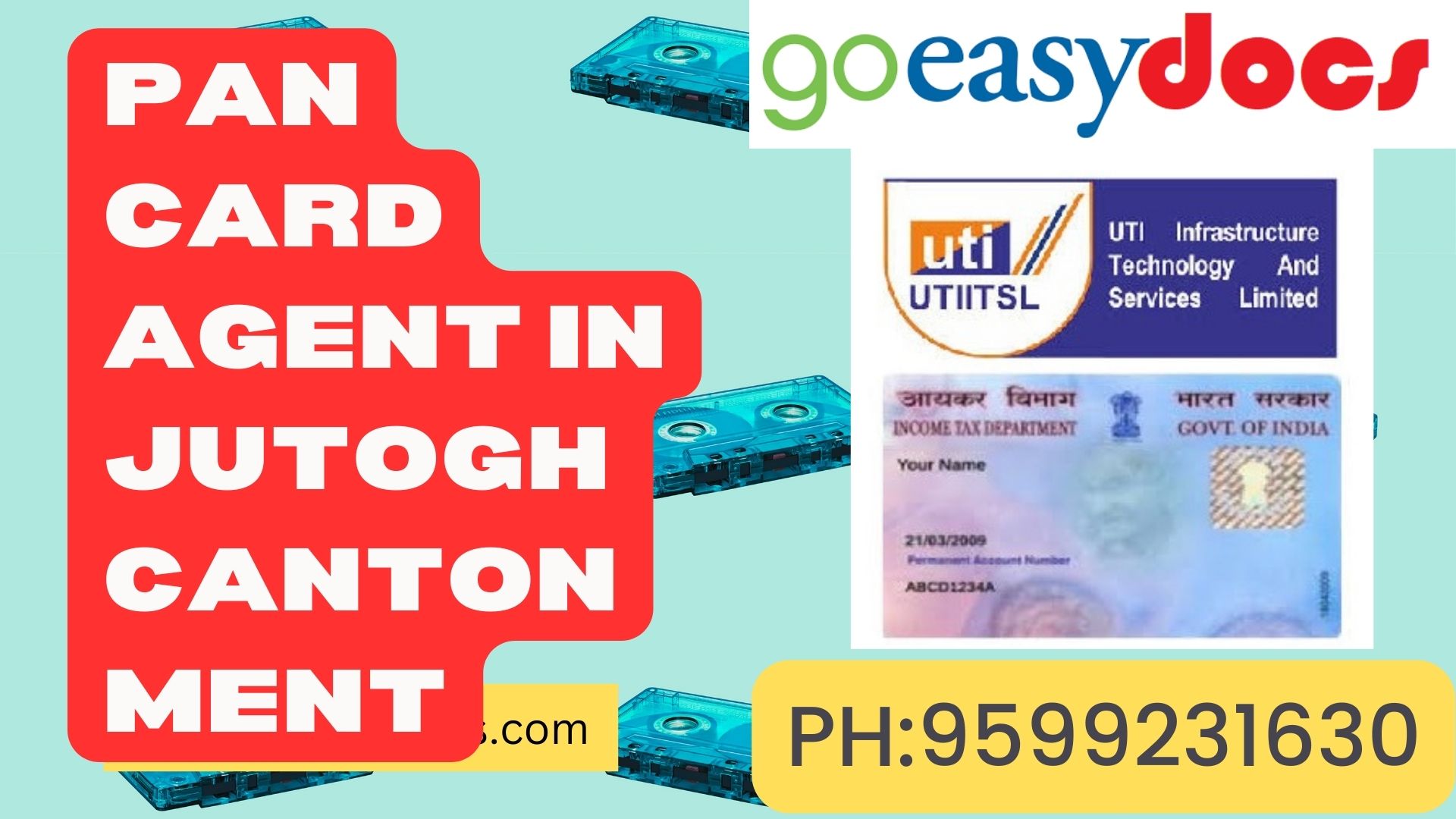 Pan Card Agent Consultant in Jutogh Cantonment 8851415812