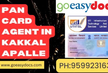 Pan Card Agent Consultant in Kakkalapalle 8851415812