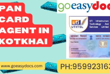 Pan Card Agent Consultant in Kotkhai 8851415812