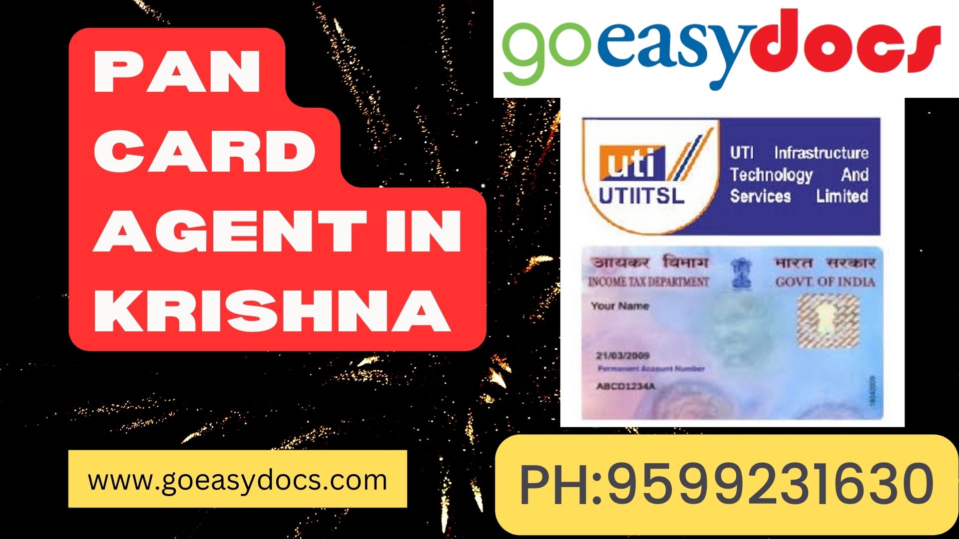 Pan Card Agent Consultant in Krishna 8851415812