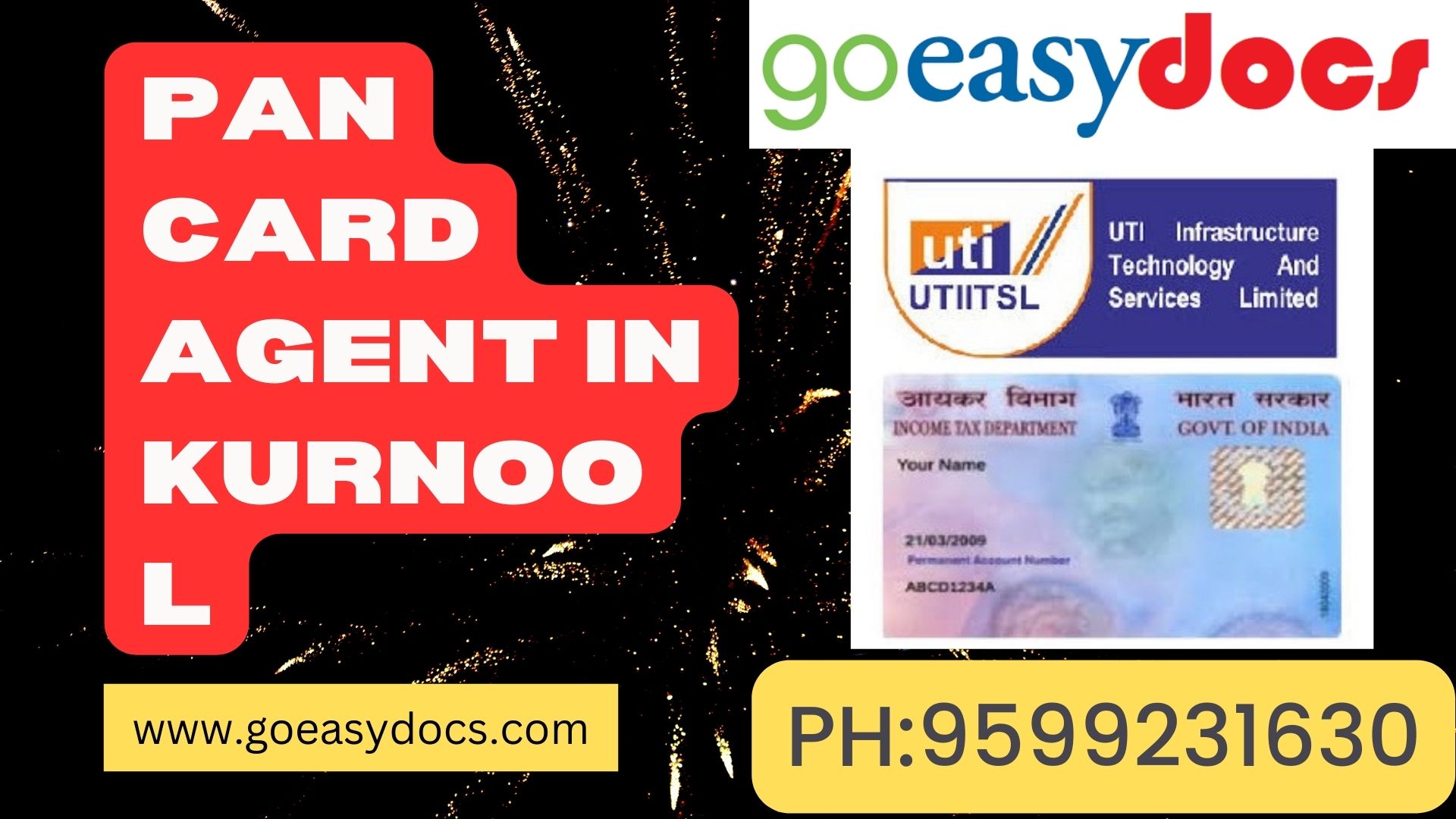 Pan Card Agent Consultant in Kurnool 8851415812