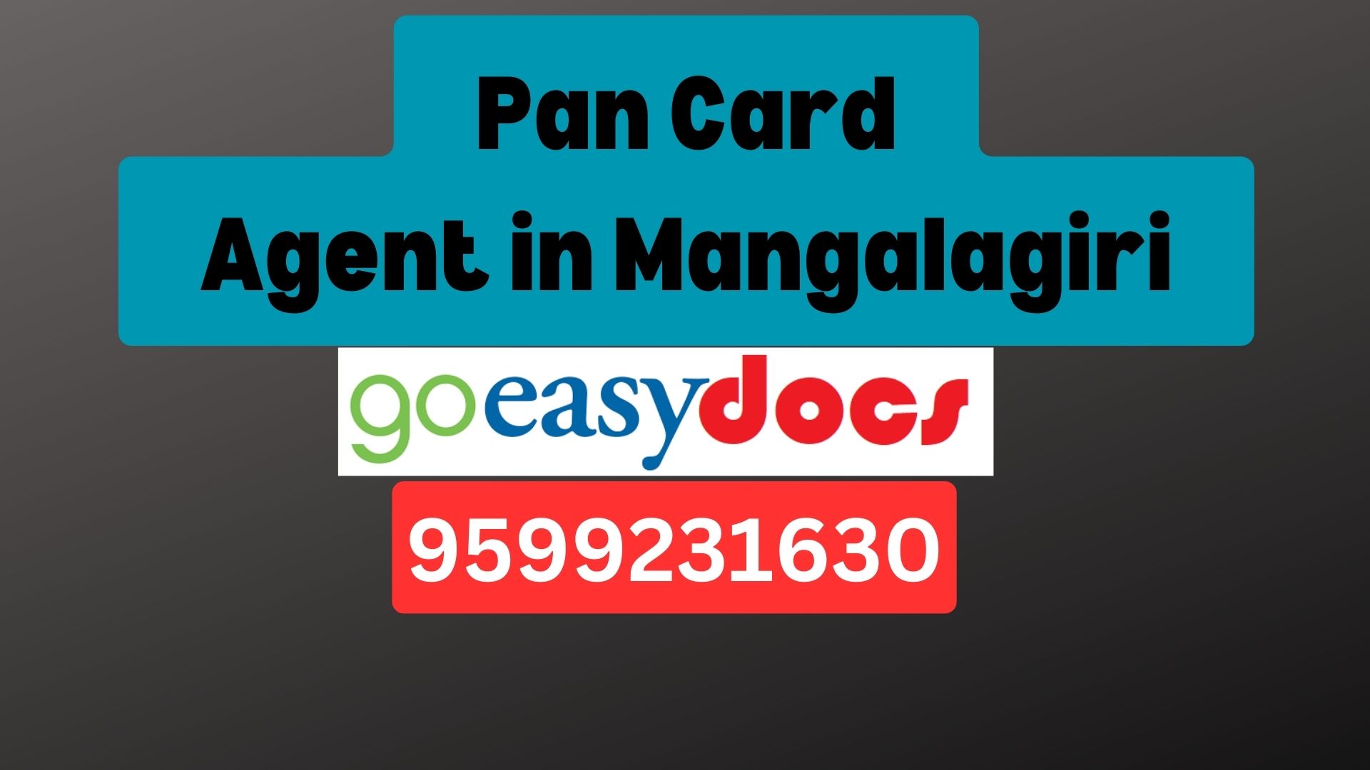 Pan Card Agent Consultant in Mangalagiri 8851415812