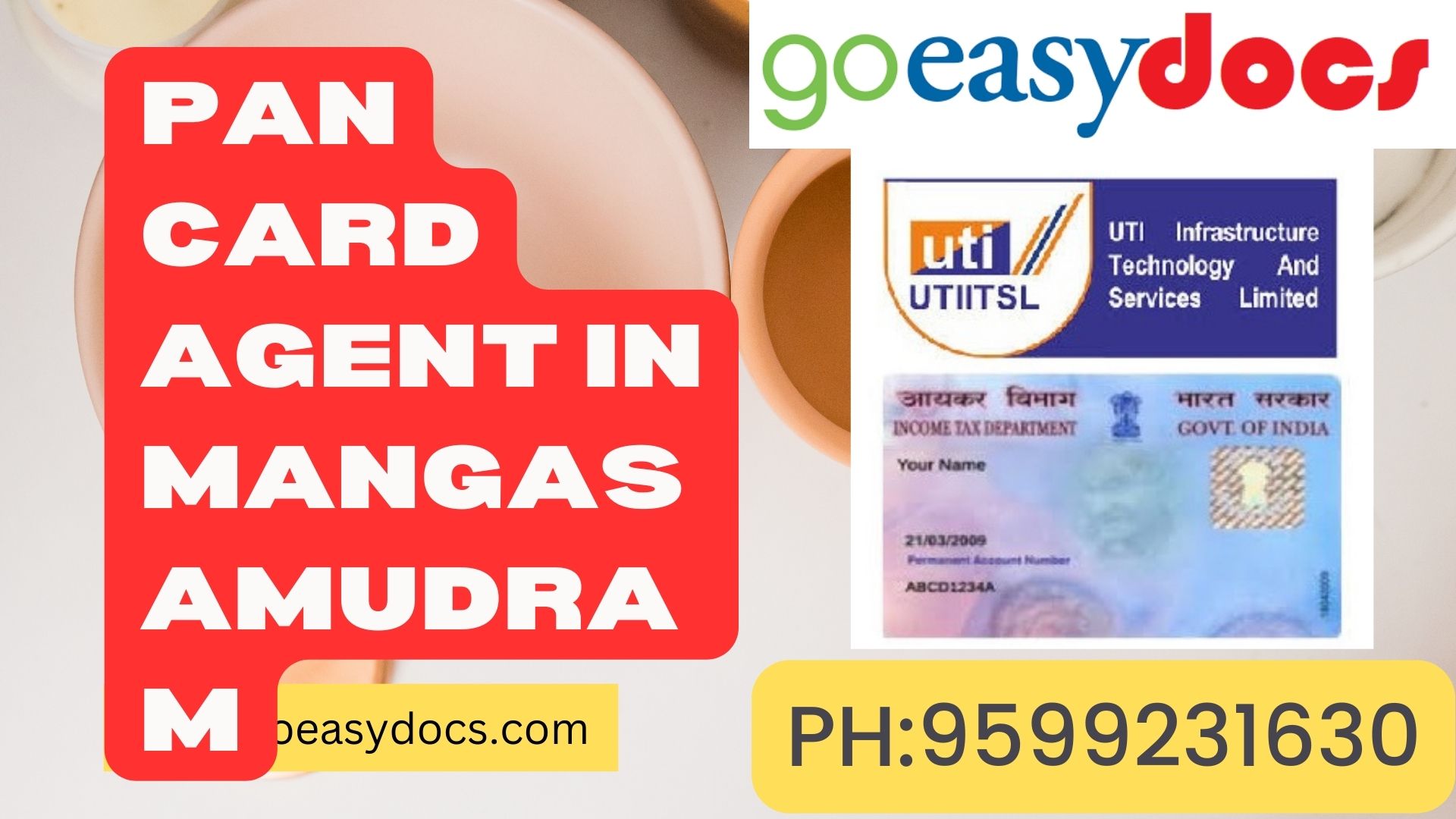 Pan Card Agent Consultant in Mangasamudram 8851415812