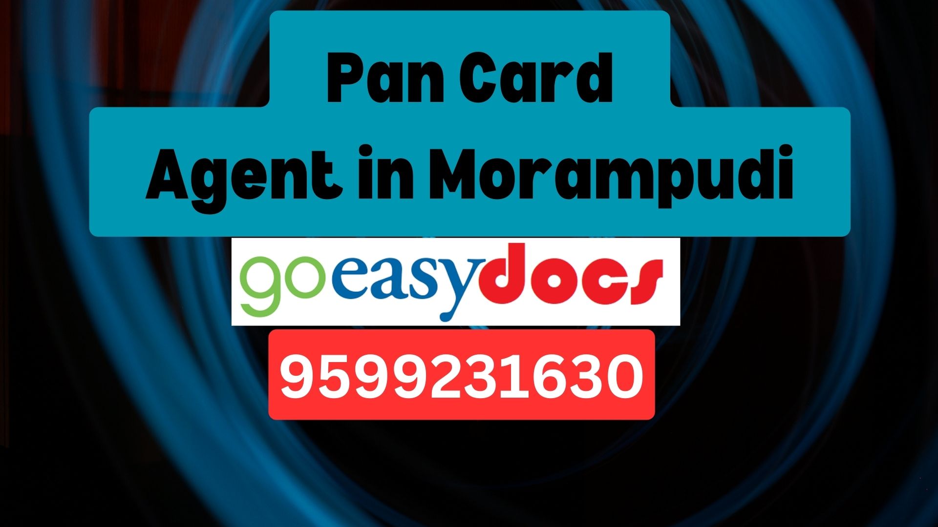 Pan Card Agent Consultant in Morampudi 8851415812