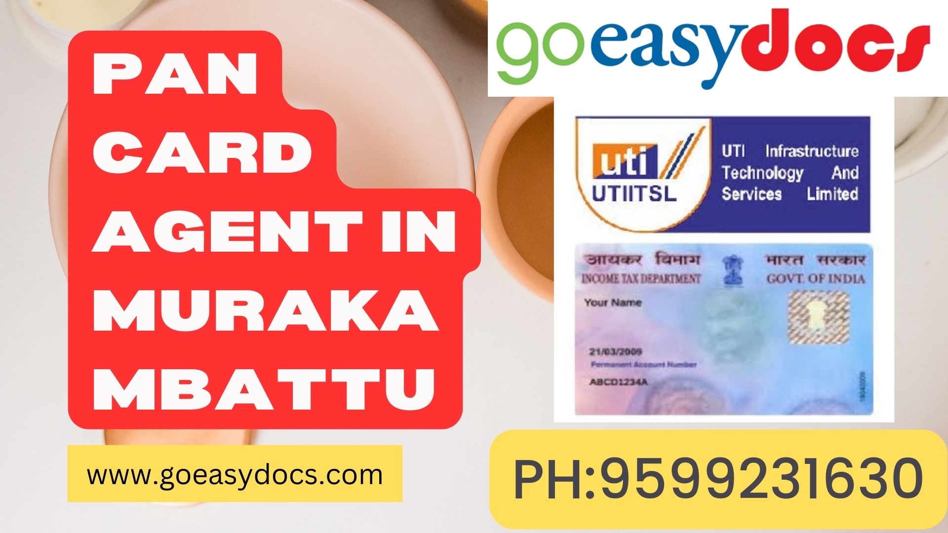 Pan Card Agent Consultant in Murakambattu 8851415812