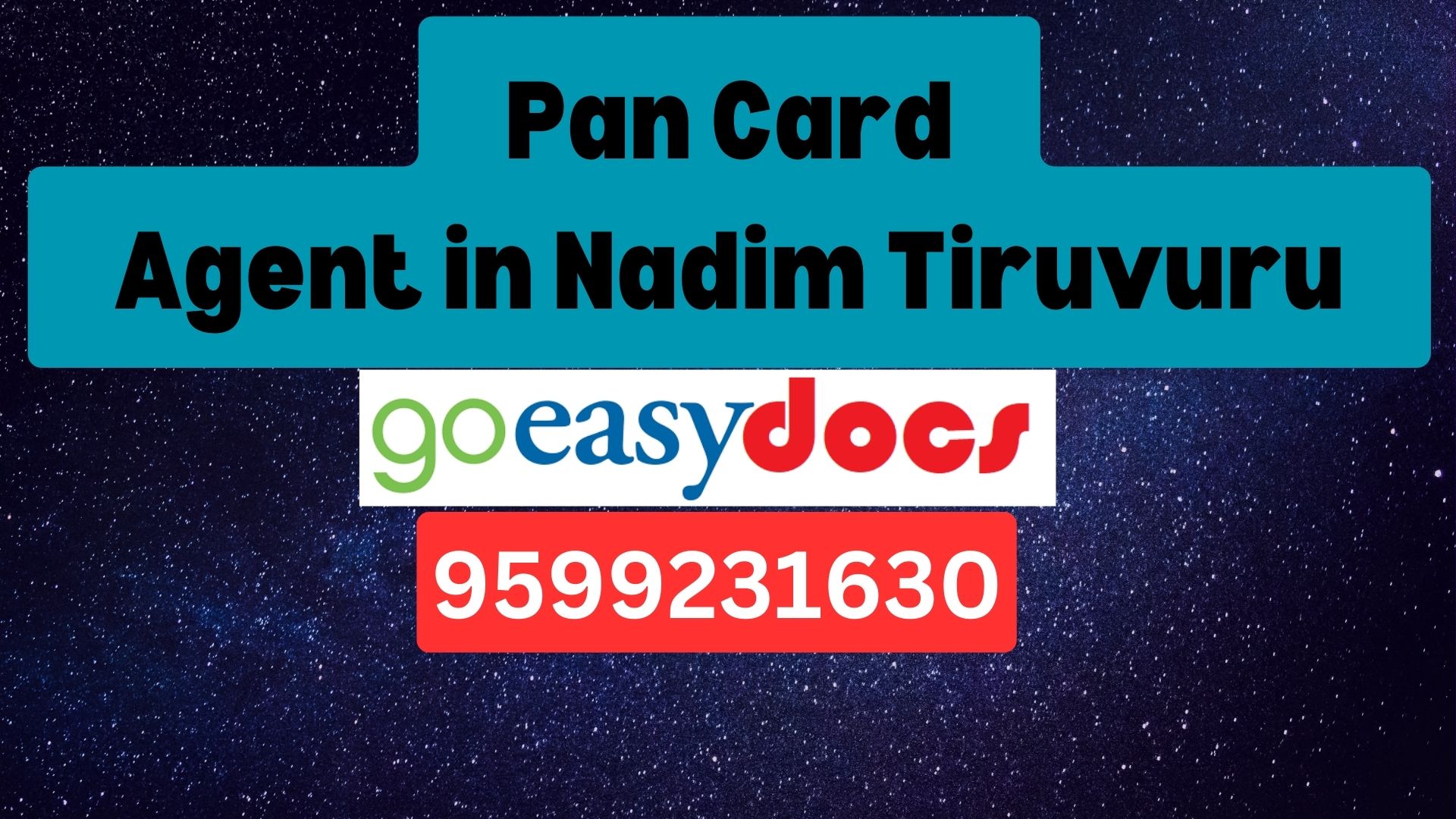 Pan Card Agent Consultant in Nadim Tiruvuru 8851415812