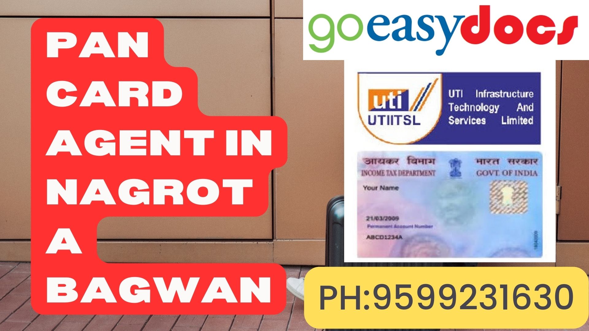 Pan Card Agent Consultant in Nagrota Bagwan 8851415812