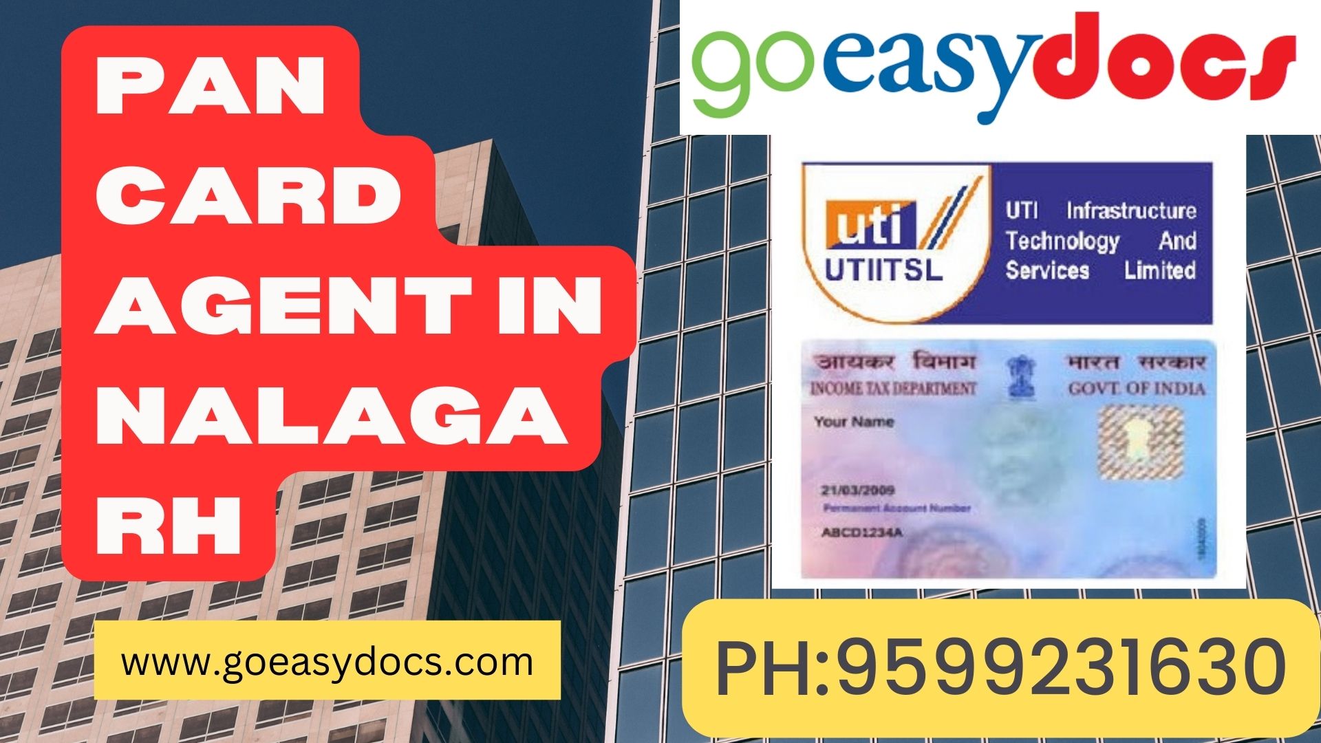 Pan Card Agent Consultant in Nalagarh 8851415812