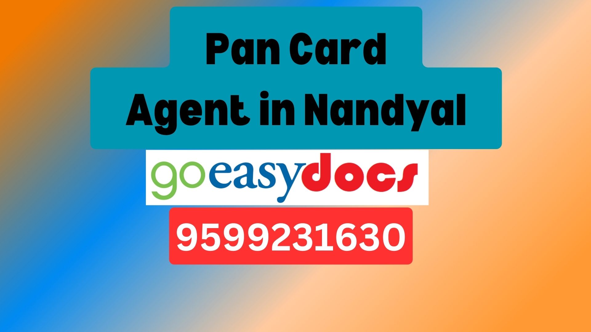 Pan Card Agent Consultant in Nandyal 8851415812