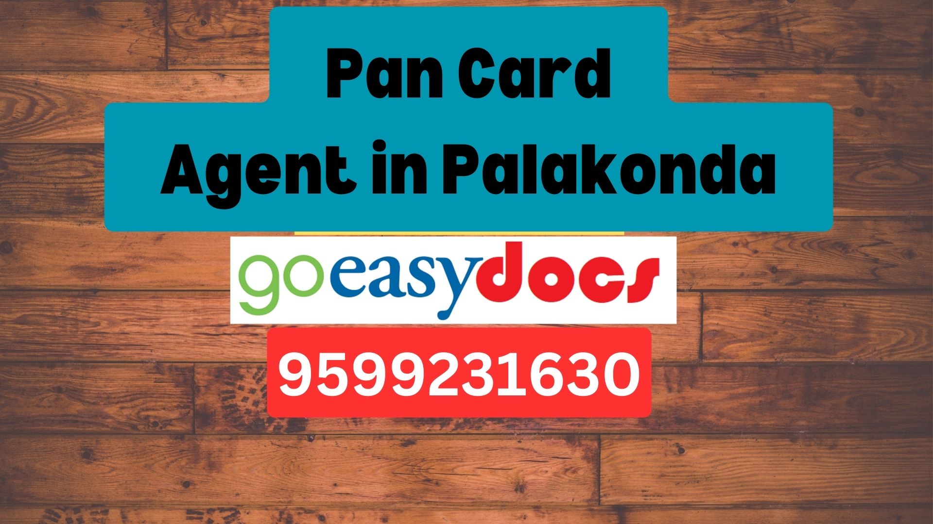 Pan Card Agent Consultant in Palakonda 8851415812