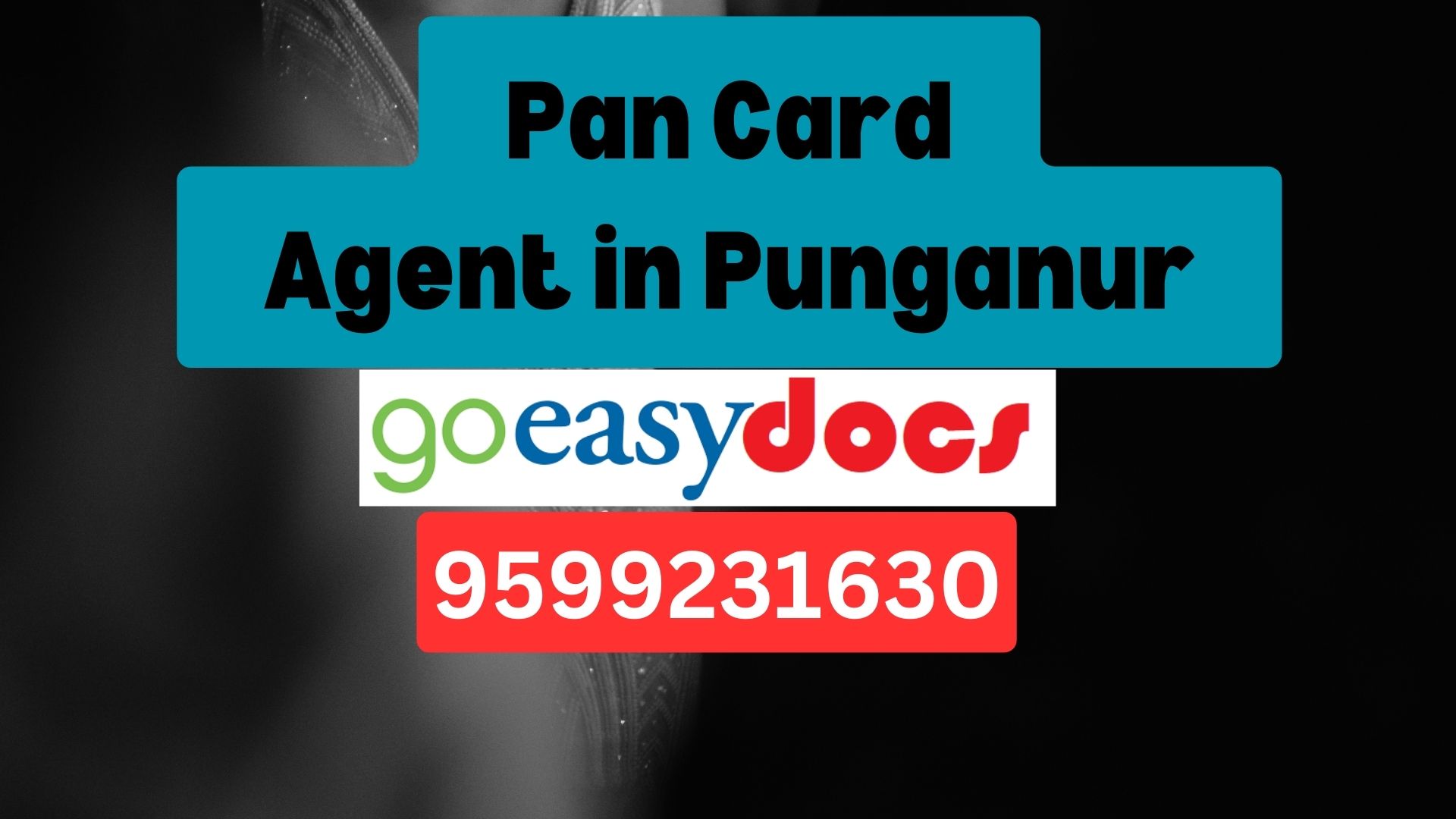 Pan Card Agent Consultant in Punganur 8851415812