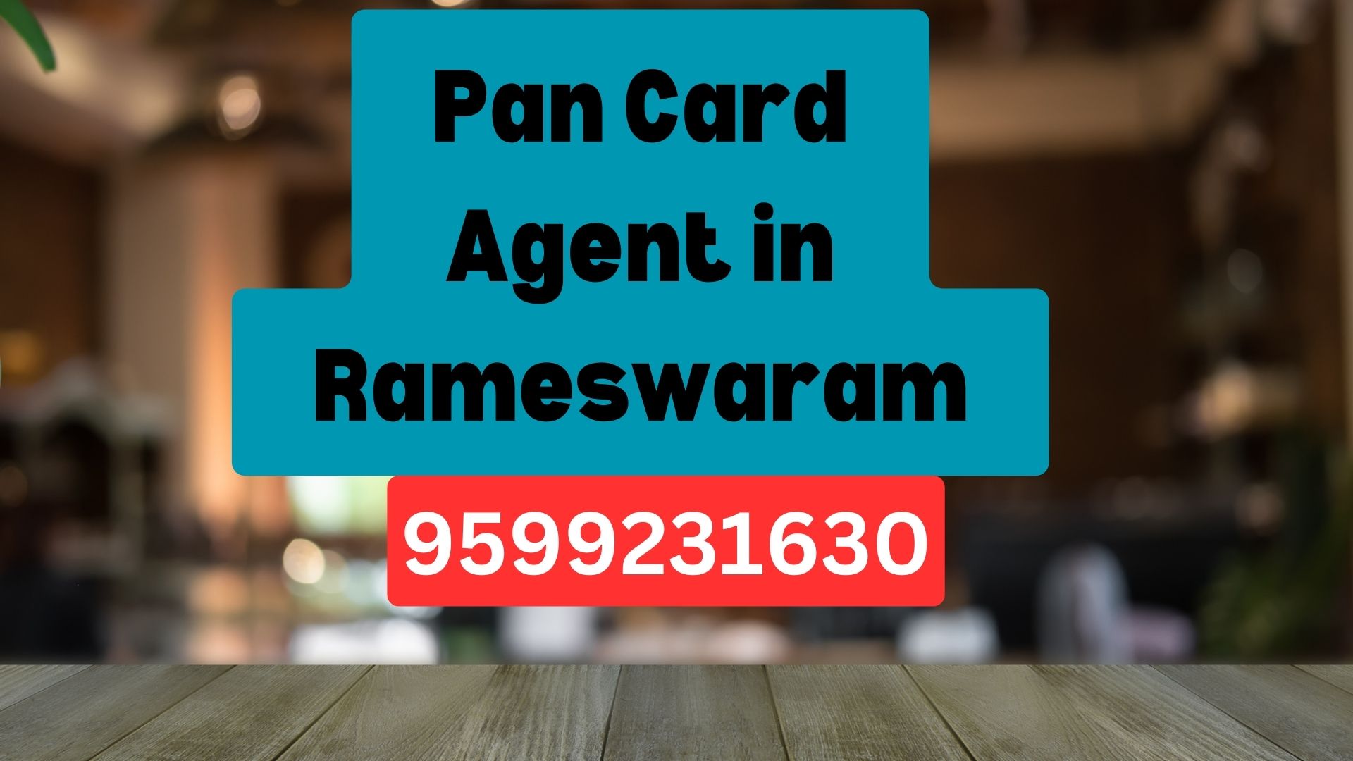 Pan Card Agent Consultant in Rameswaram  8851415812