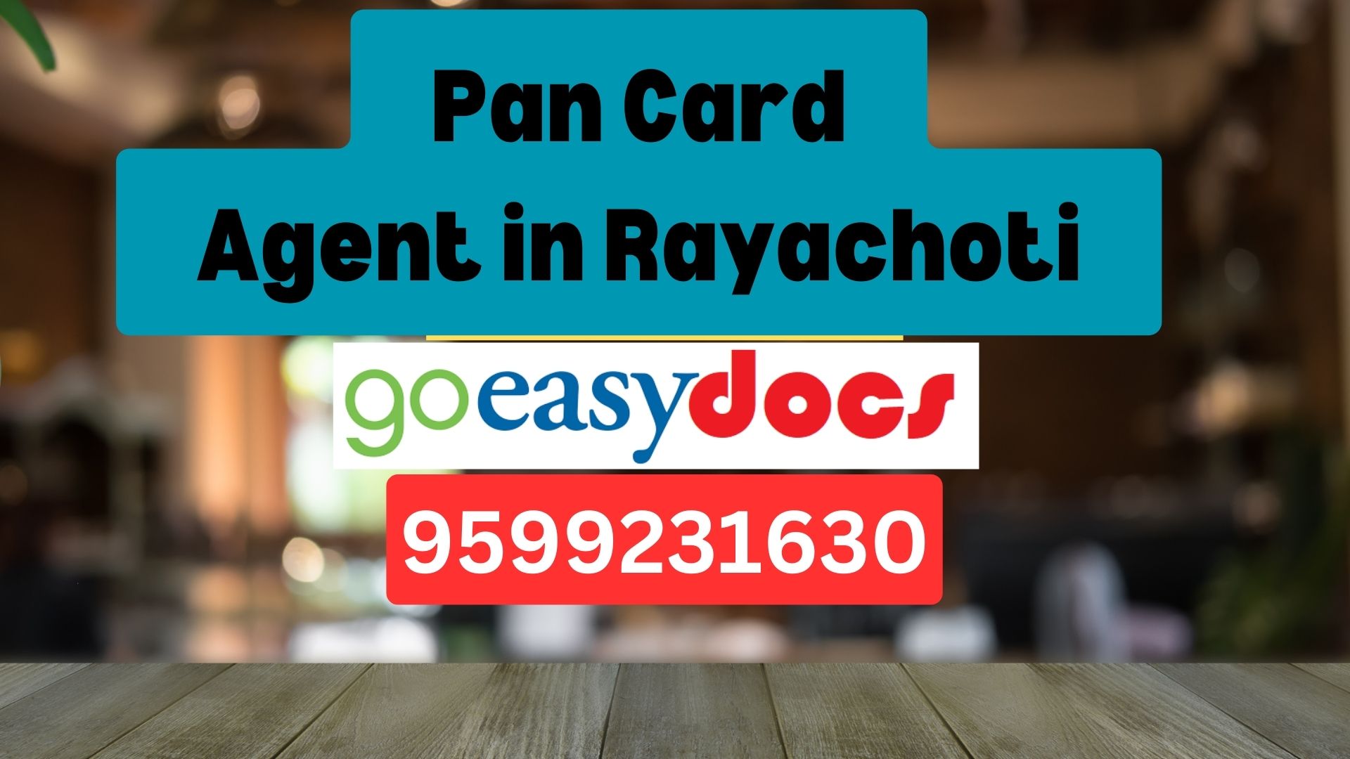 Pan Card Agent Consultant in Rayachoti  8851415812