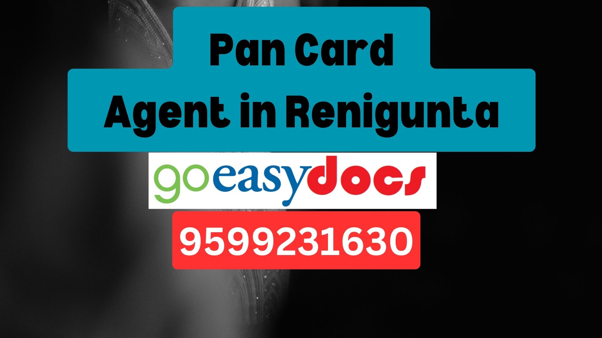 Pan Card Agent Consultant in Renigunta 8851415812