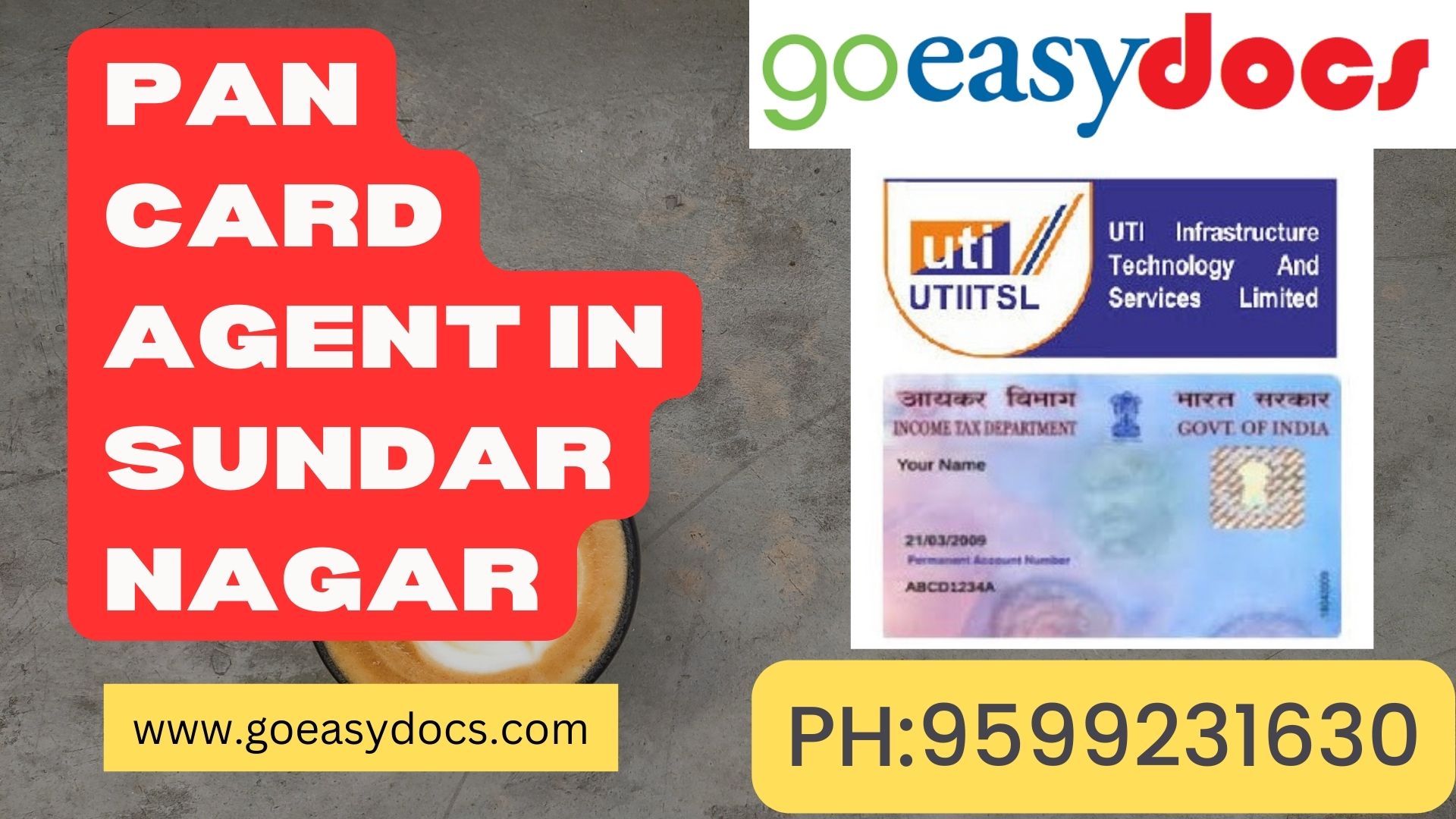 Pan Card Agent Consultant in Sundarnagar 8851415812