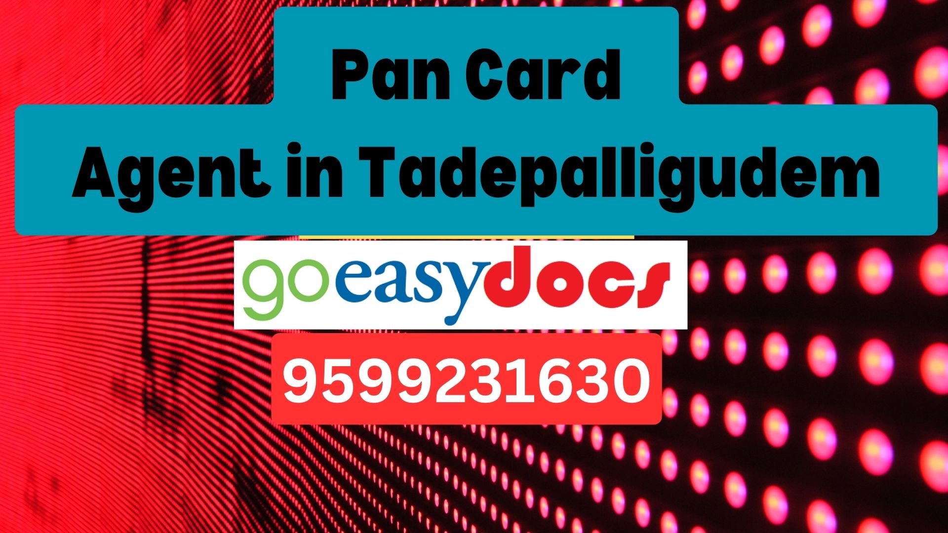 Pan Card Agent Consultant in Tadepalligudem  8851415812