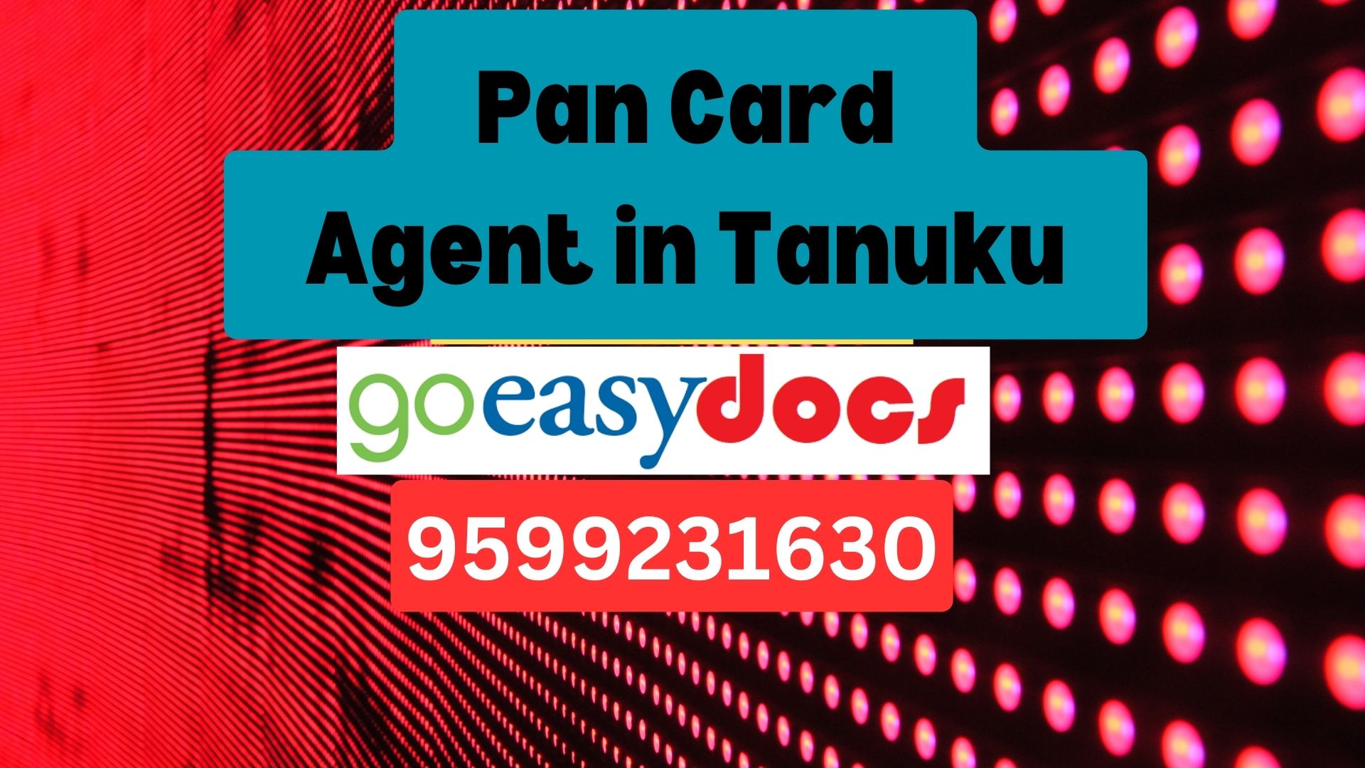 Pan Card Agent Consultant in Tanuku  8851415812