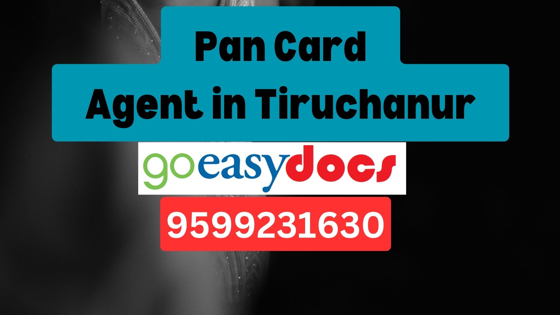 Pan Card Agent Consultant in Tiruchanur 8851415812