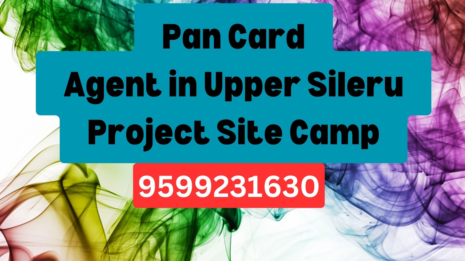 Pan Card Agent Consultant in Upper Sileru Project Site Camp 8851415812