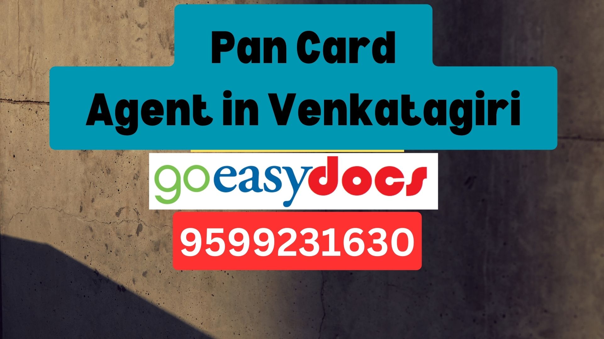 Pan Card Agent Consultant in Venkatagiri 8851415812