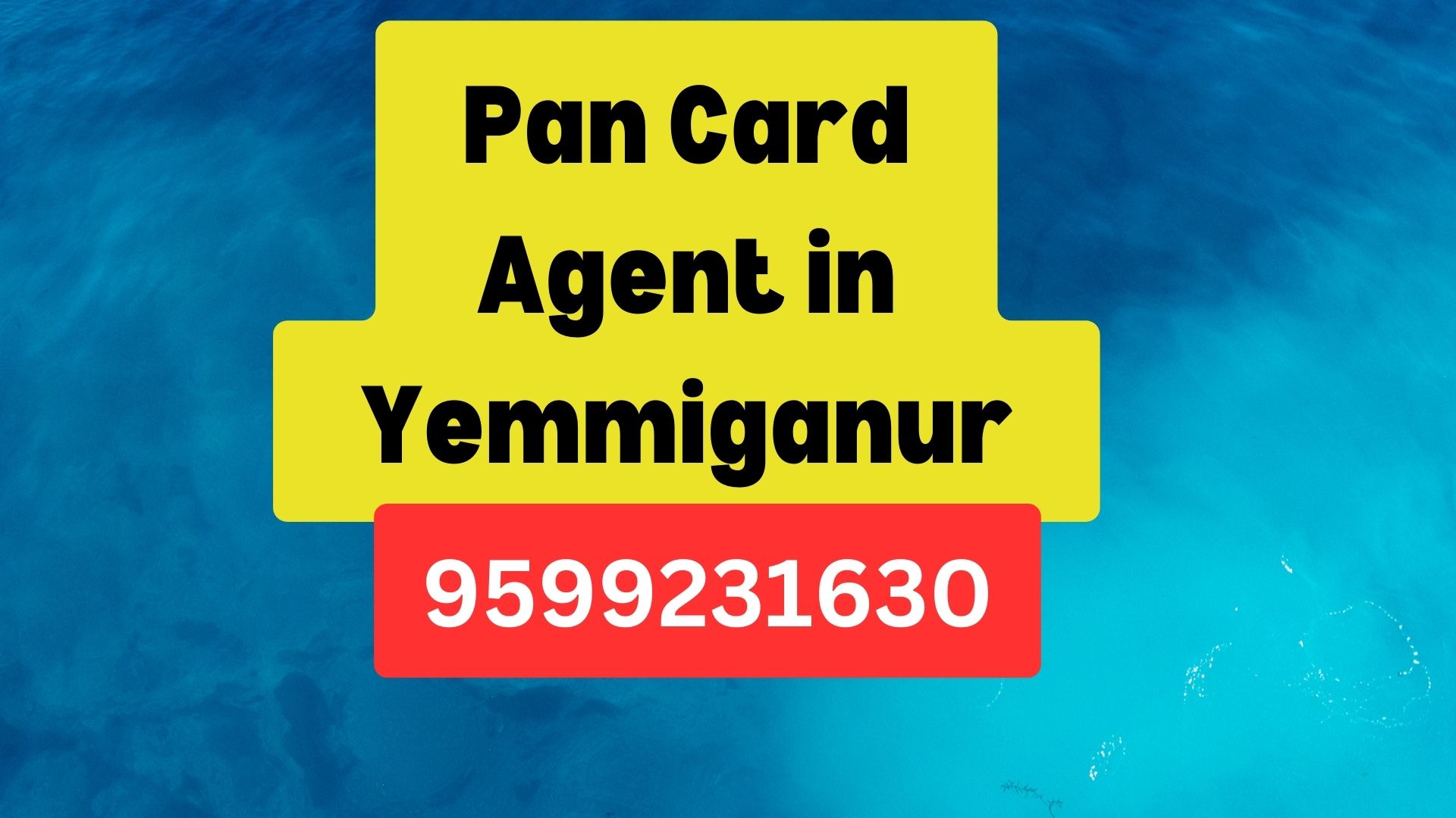 Pan Card Agent Consultant in Yemmiganur 8851415812