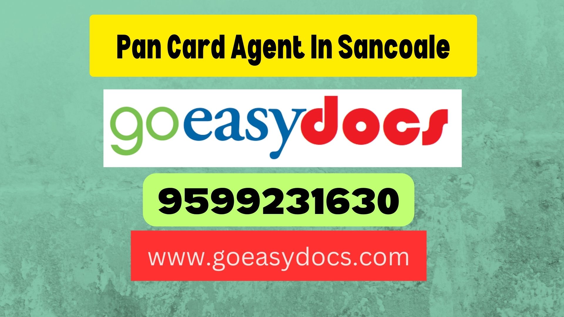 Pan Card Agent Consultant in Sancoale 8851415812