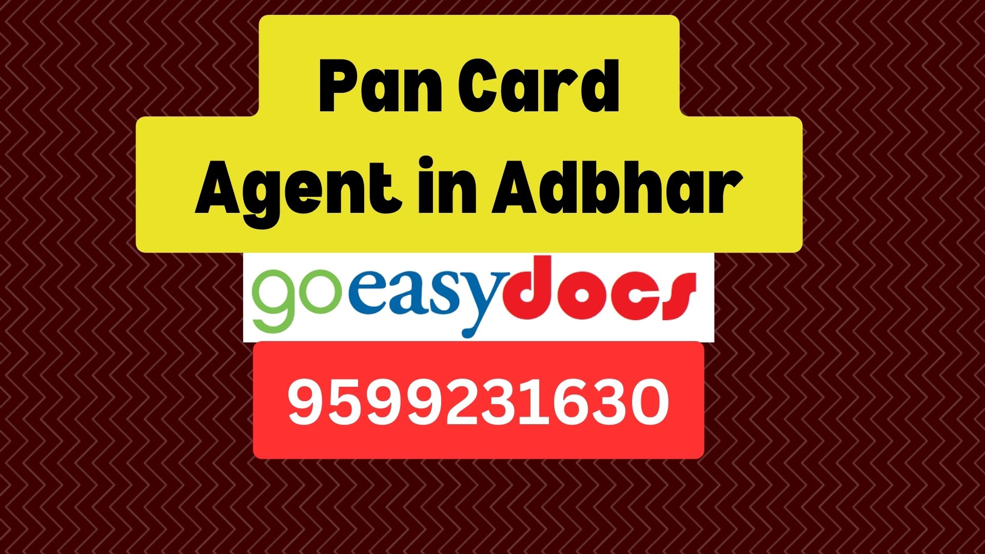 Pan Card Agent Consultant in Adbhar 8851415812