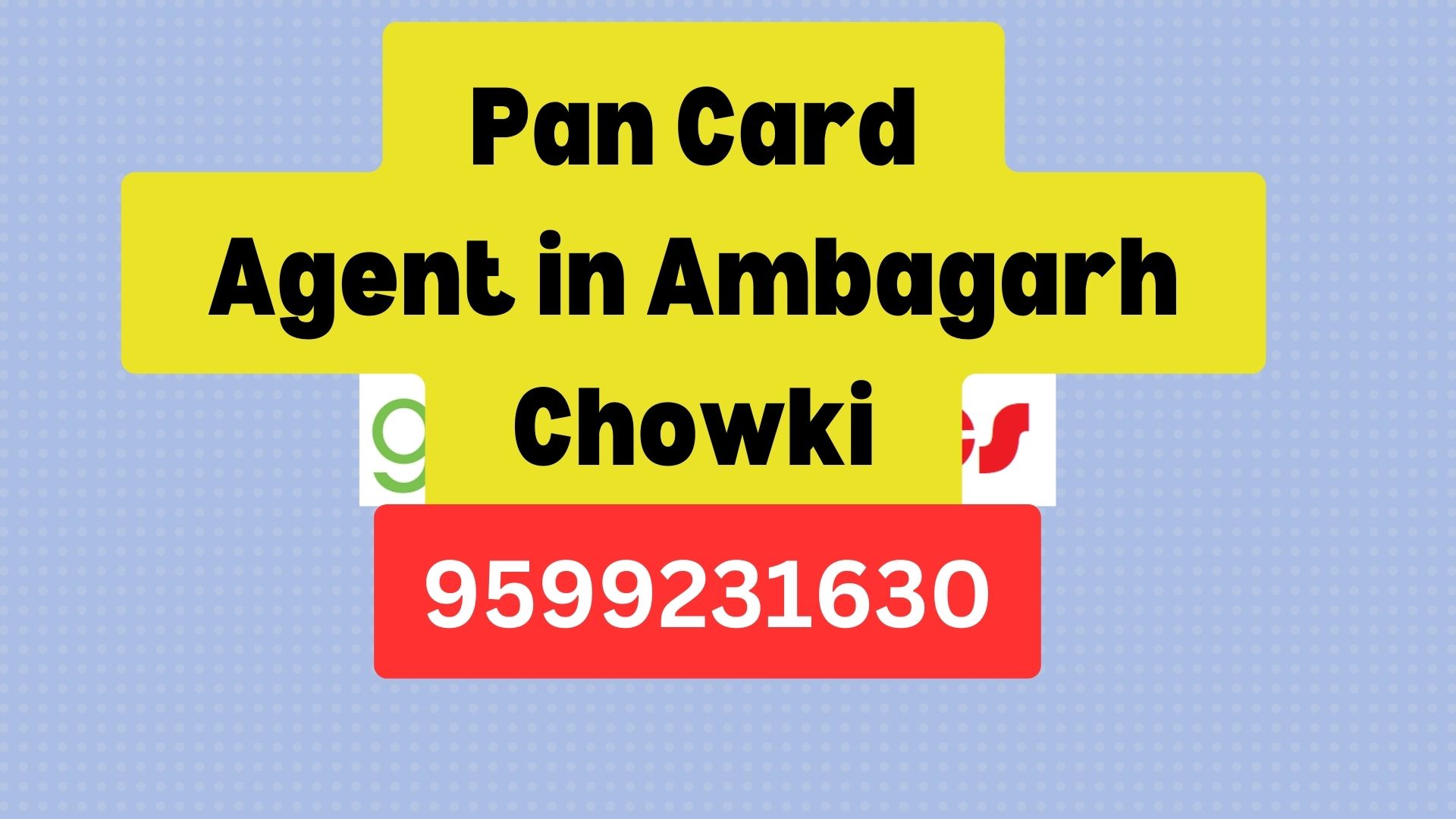 Pan Card Agent Consultant in Ambagarh Chowki 8851415812