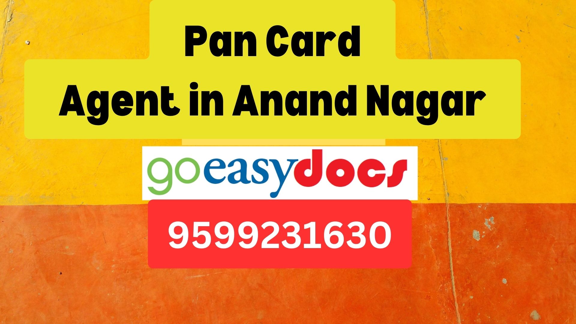 Pan Card Agent Consultant in Anand Nagar  8851415812