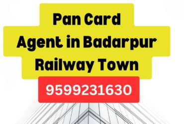 Pan Card Agent Consultant in Badarpur Railway Town  8851415812