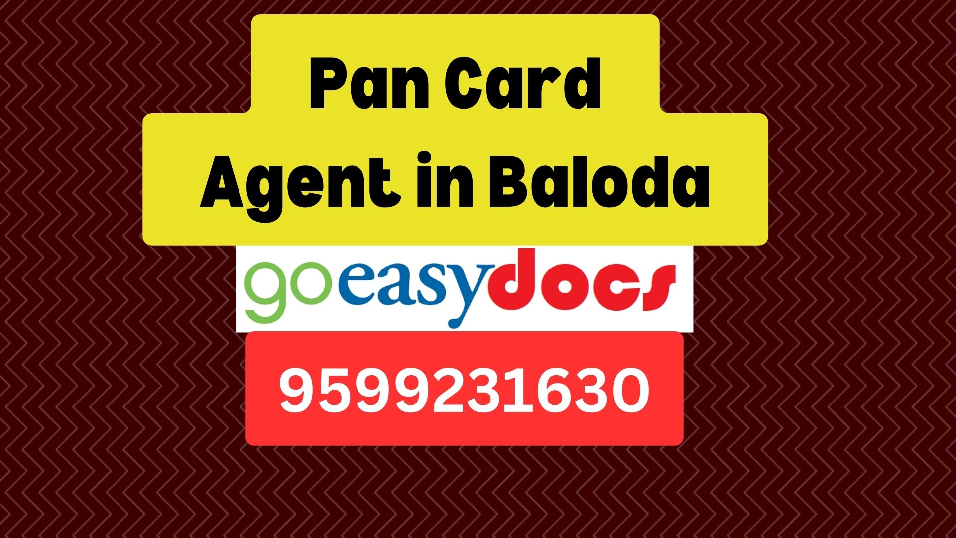 Pan Card Agent Consultant in Baloda 8851415812