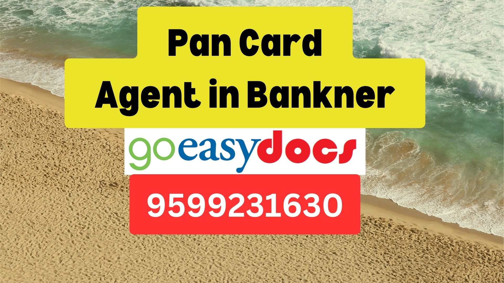 Pan Card Agent Consultant in Bankner 8851415812