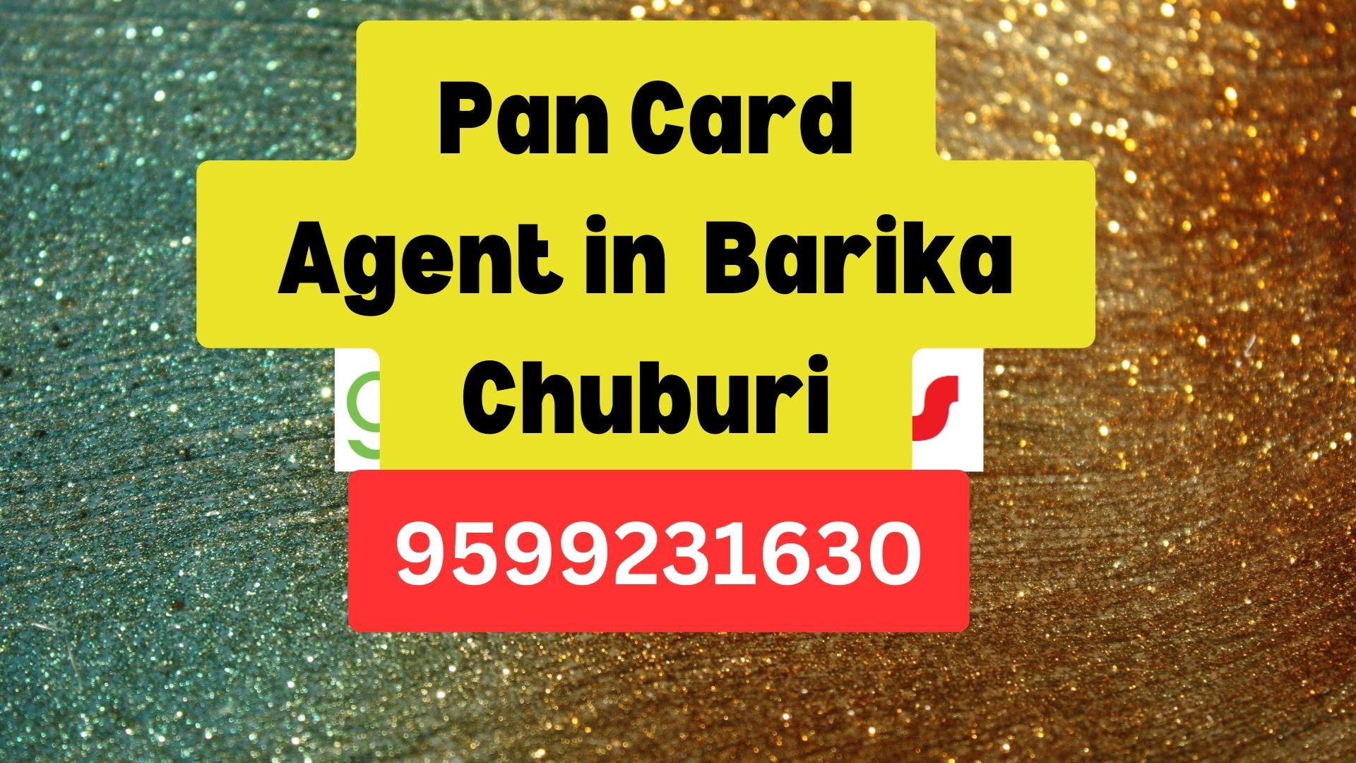 Pan Card Agent Consultant in Barika Chuburi  8851415812