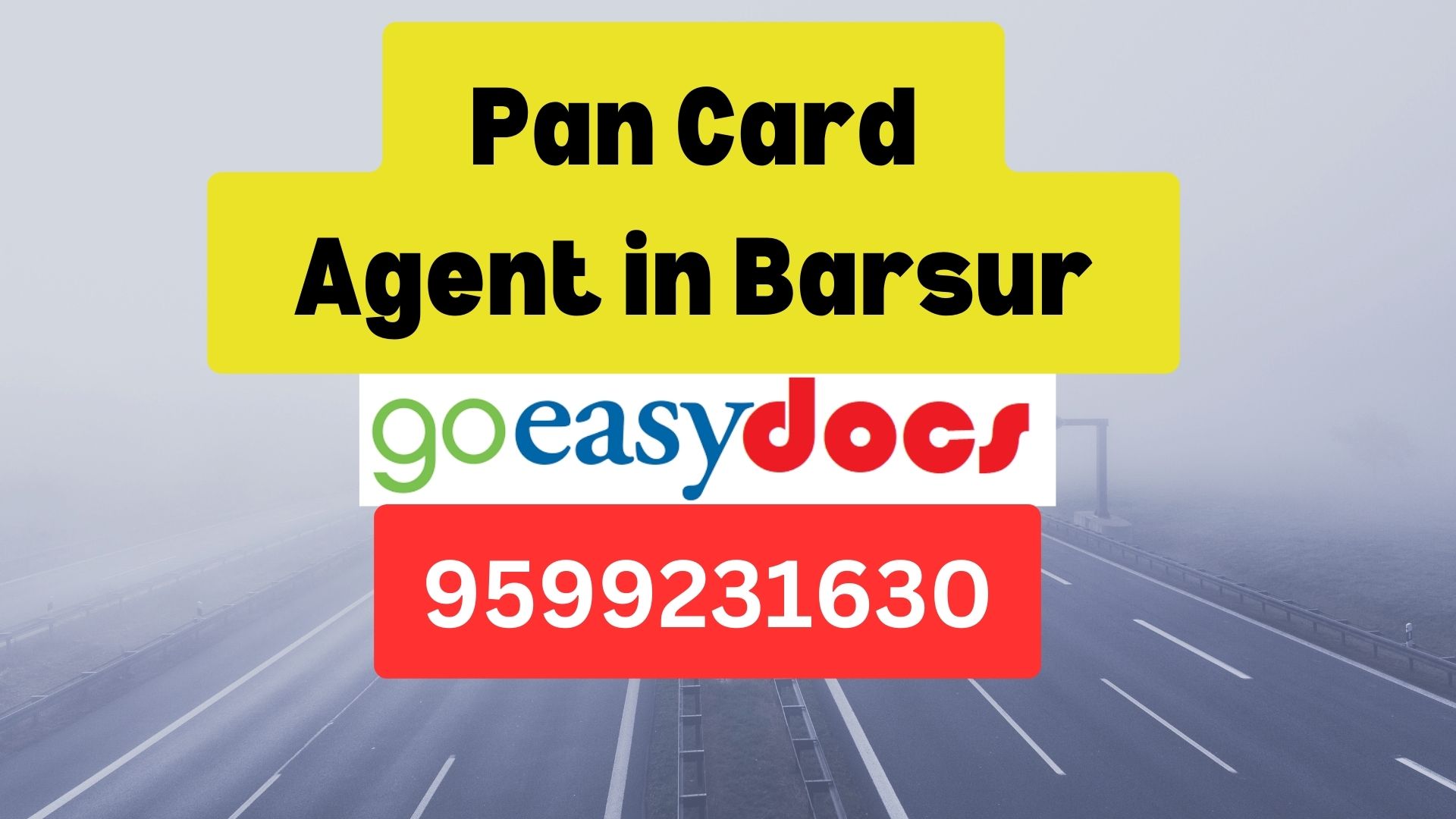 Pan Card Agent Consultant in Barsur 8851415812