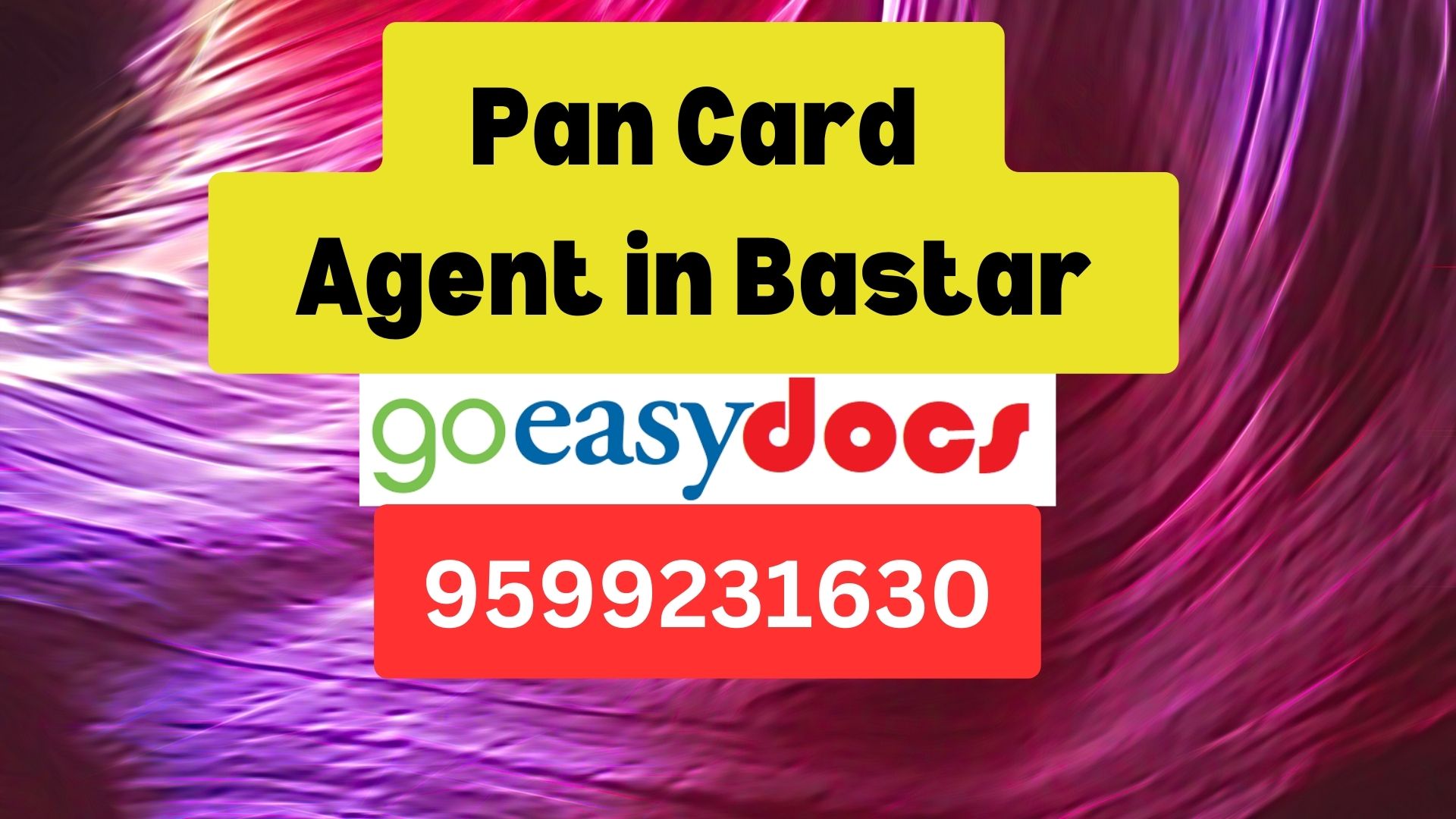 Pan Card Agent Consultant in Bastar 8851415812