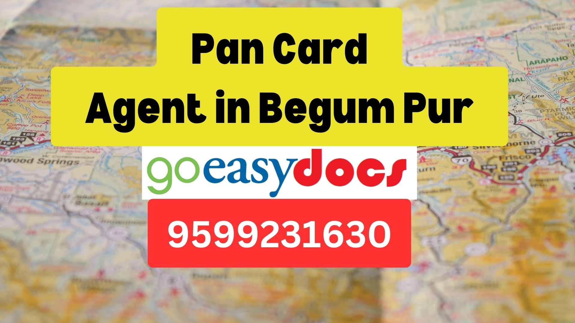 Pan Card Agent Consultant in Begum Pur 8851415812