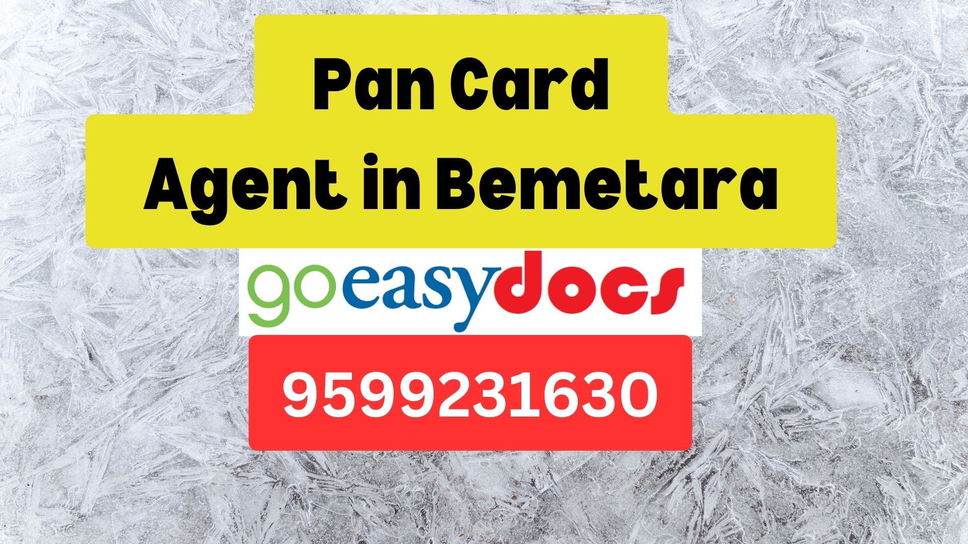 Pan Card Agent Consultant in Bemetara (Bemetra) 8851415812