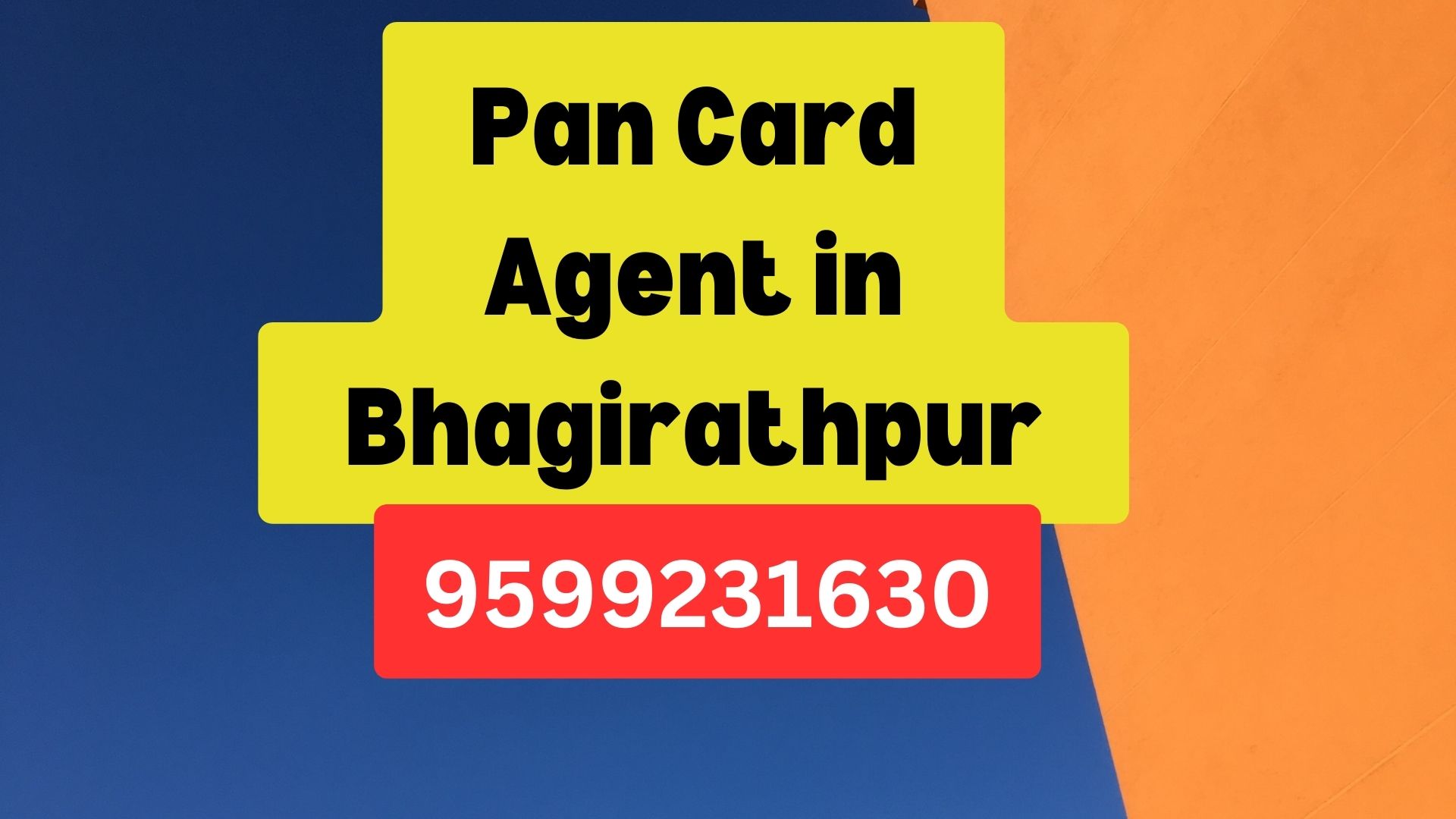 Pan Card Agent Consultant in Bhagirathpur 8851415812