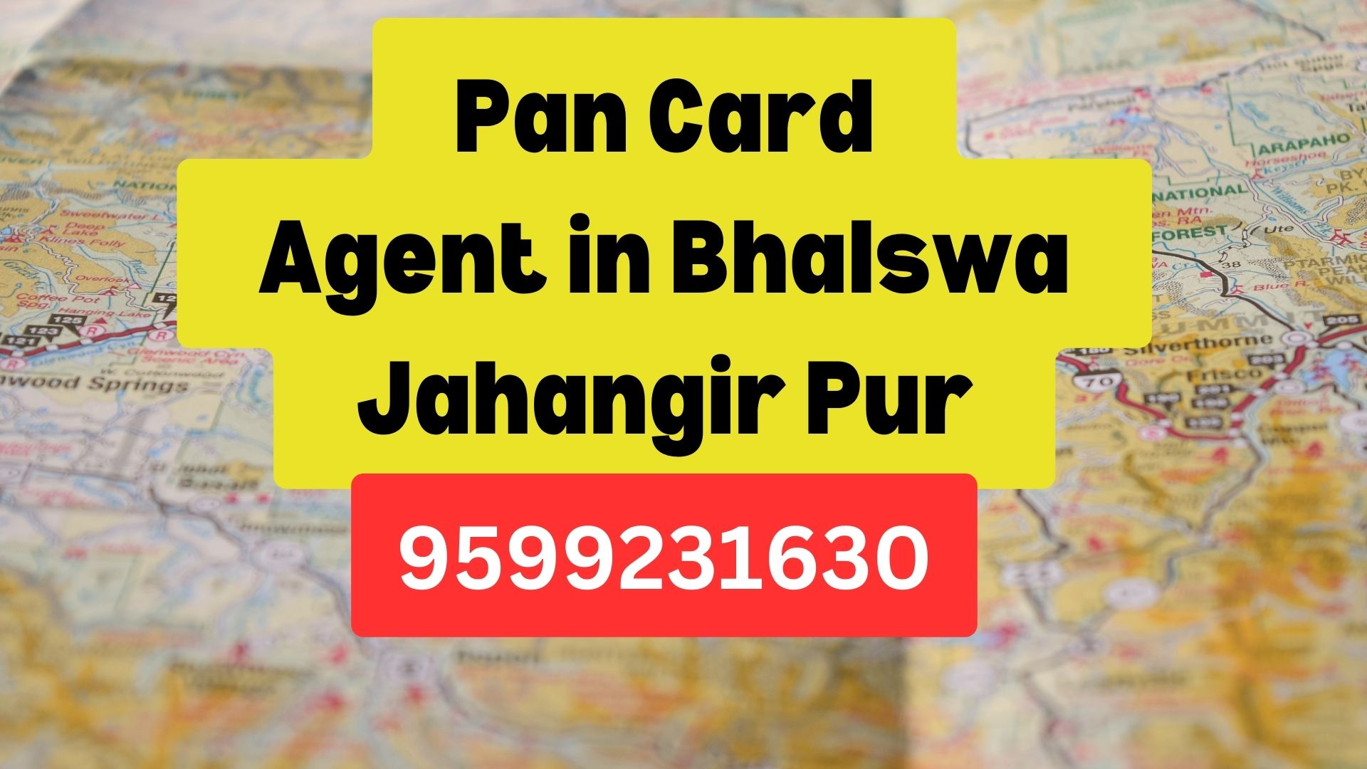 Pan Card Agent Consultant in Bhalswa Jahangir Pur 8851415812