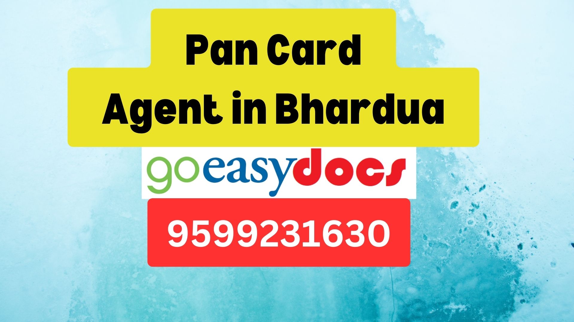 Pan Card Agent Consultant in Bhardua 8851415812