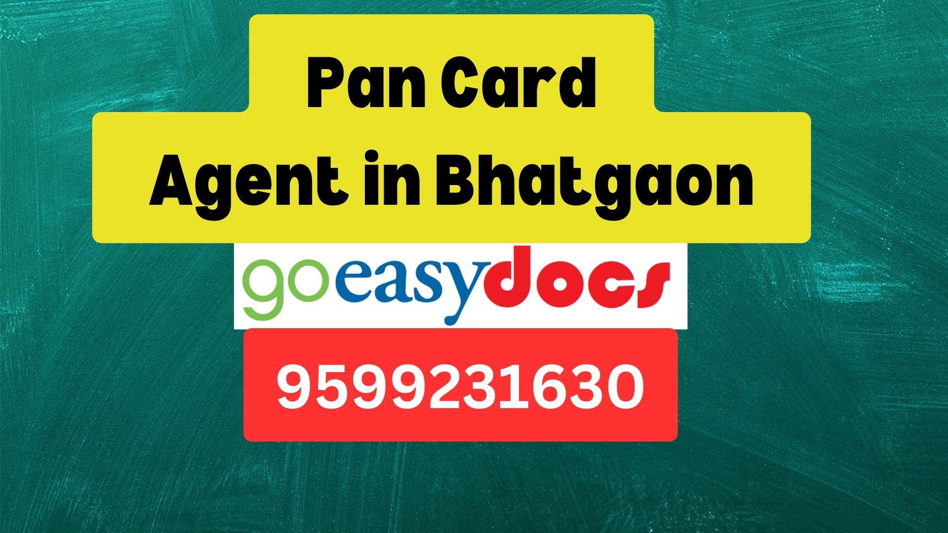 Pan Card Agent Consultant in Bhatgaon 8851415812