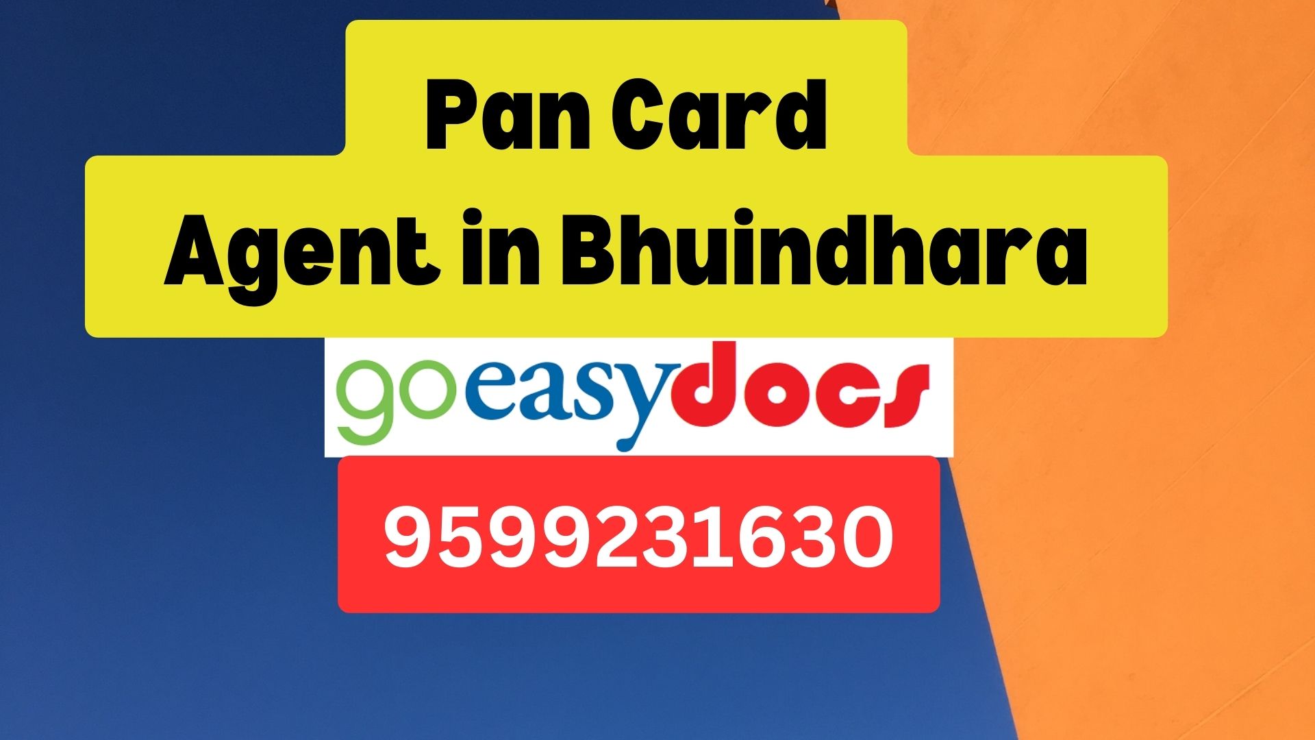 Pan Card Agent Consultant in Bhuindhara 8851415812