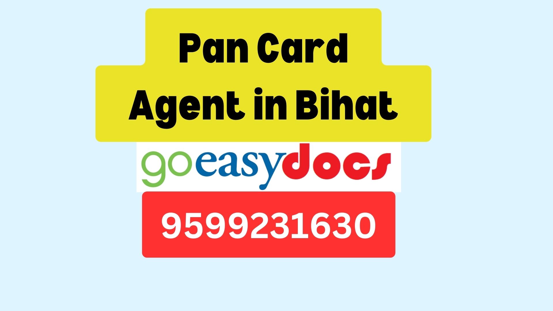 Pan Card Agent Consultant in Bihat  8851415812